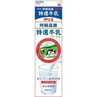 阿蘇高原特選牛乳 1000ml 展開図
